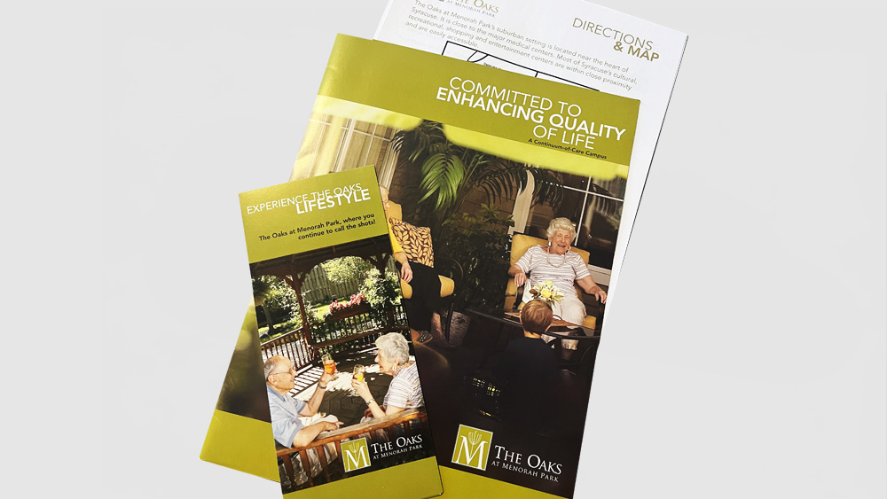 Menorah Park - The Oaks Print Collateral