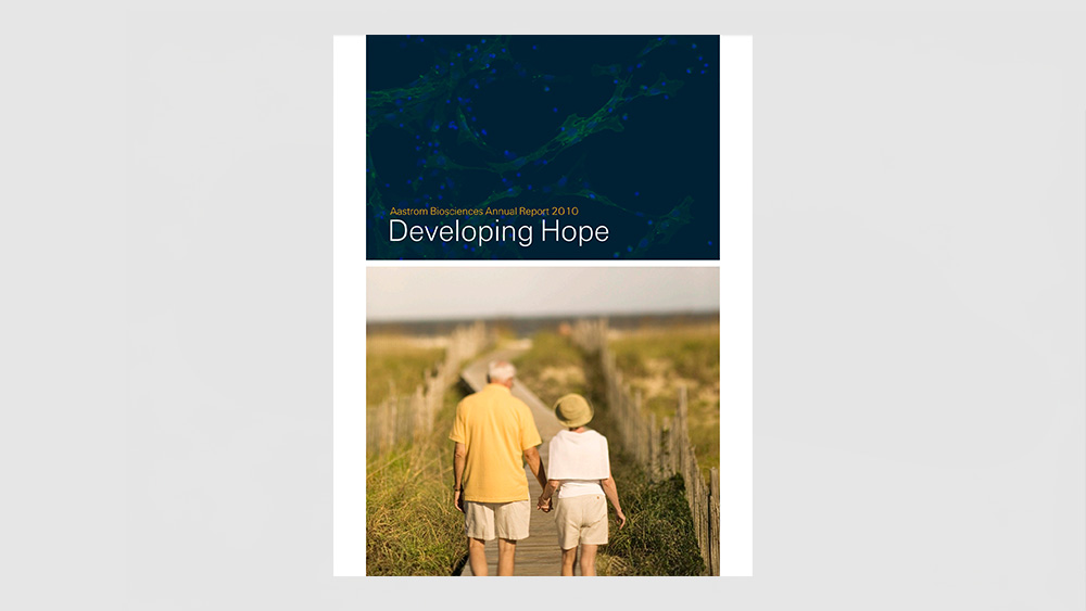 Aastrom Biosciences Annual Report 2010 Cover