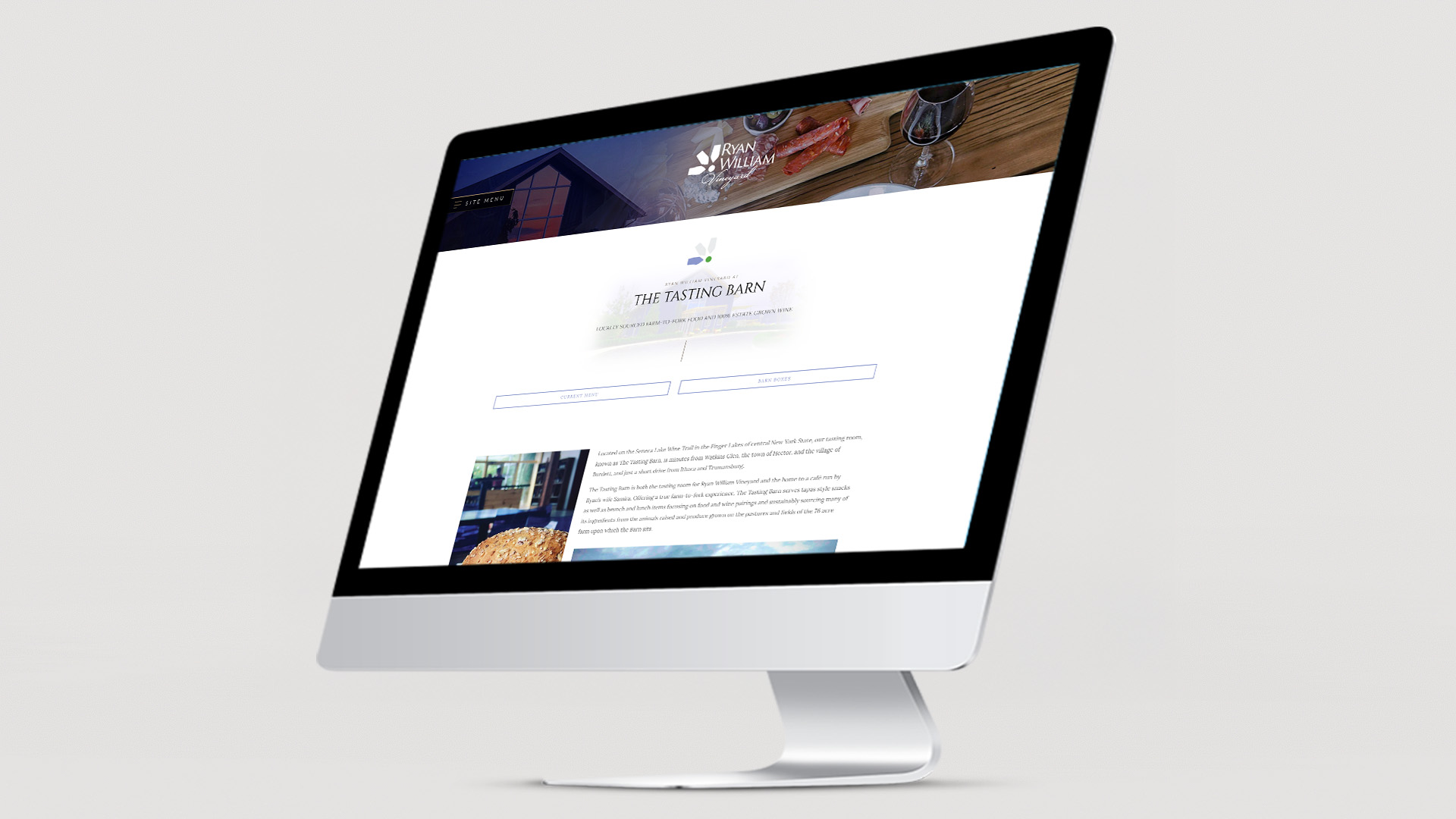 Ryan William Vineyard Website: eCommerce