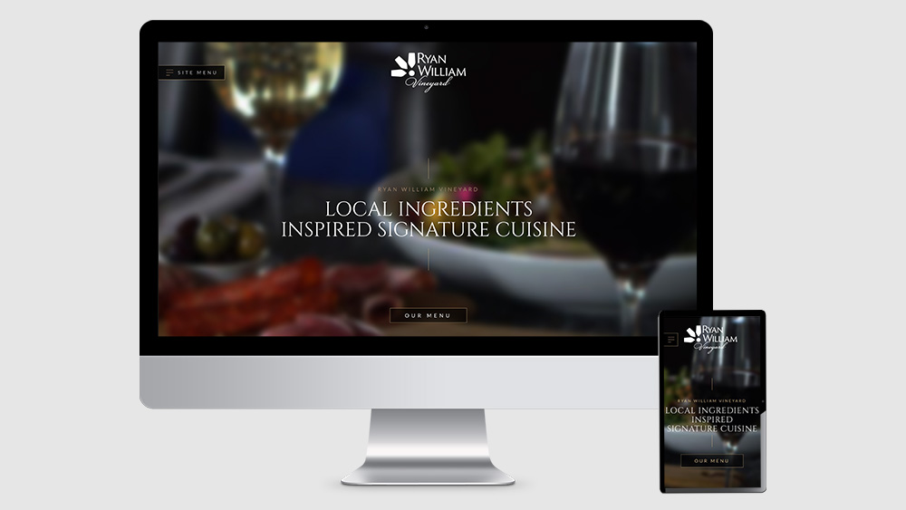 Ryan William Vineyard Website: eCommerce